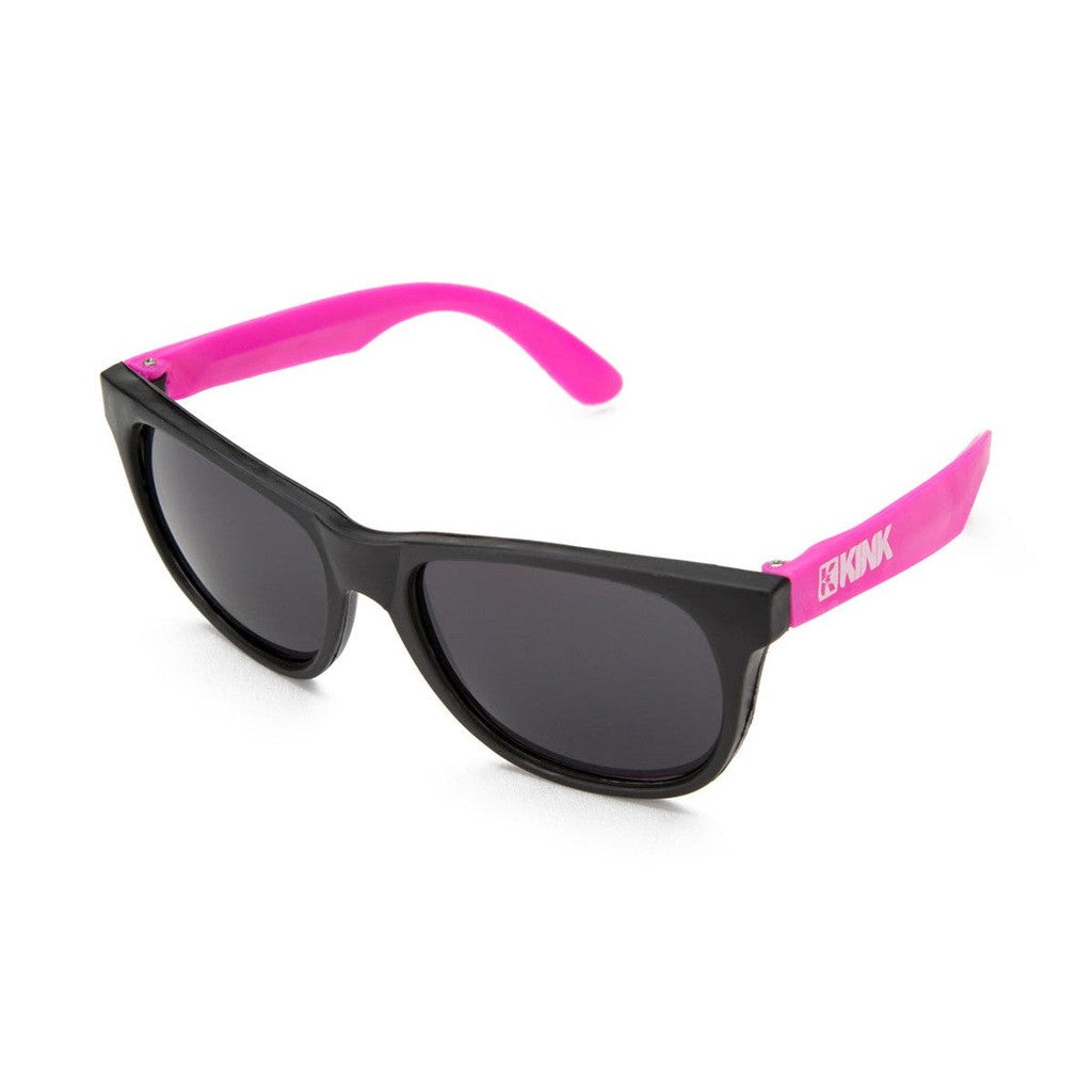 Kink Sunglasses / Pink Frame/Black Lenses
