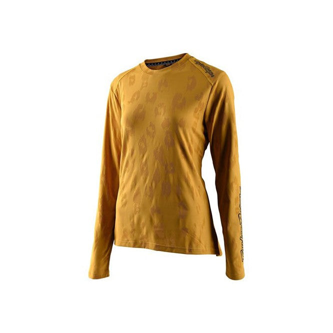 TLD 23 Womens Lilium LS Jersey / Jacquard Honey / XL