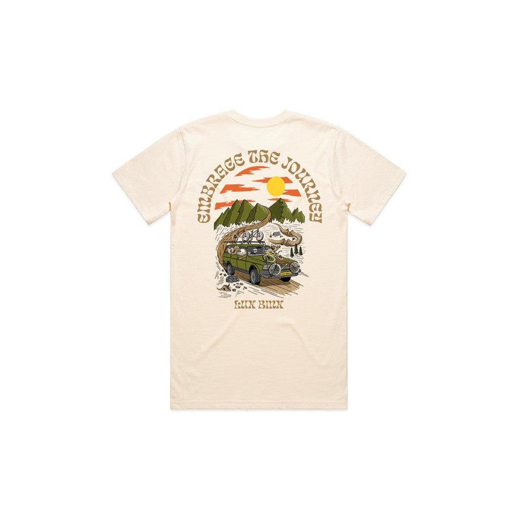 LUXBMX Embrace the Journey T-Shirt / Butter / S