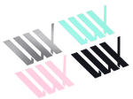 LUXBMX Logo Vinyl Sticker / Brown