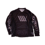 LUXBMX Race Youth Jersey V2 / Black/Grey / Youth XL