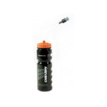 Meybo Water Bottle With Straw / Black/Orange