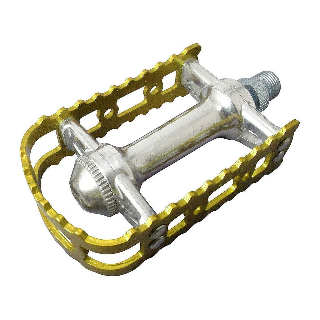 MKS Bear Trap Pedals / Gold / 9/16