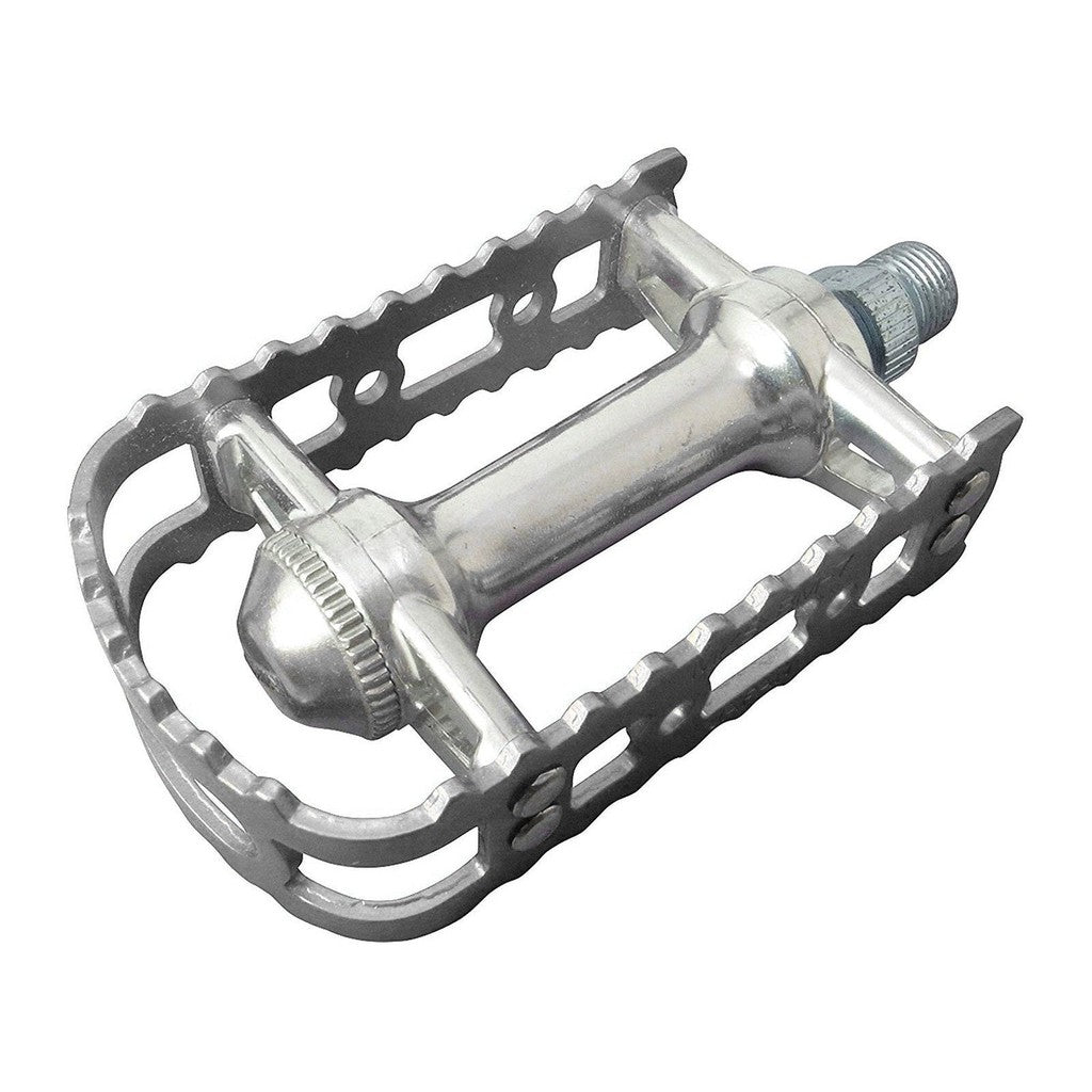 MKS Bear Trap Pedals / Silver / 9/16