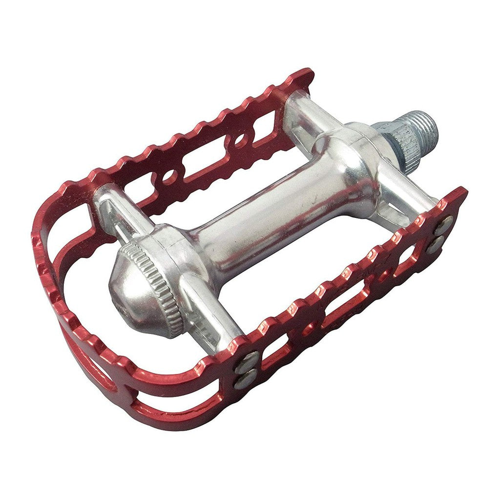 MKS Bear Trap Pedals / Red  / 1/2