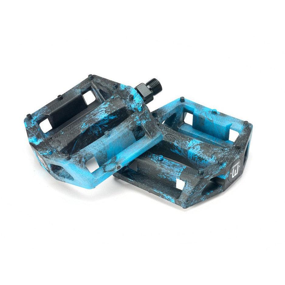 Mission Impulse Pedals / Black/Blue Swirl