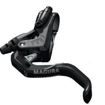 Magura MT4 1-Finger Flat Mount Disc Brake Kit lever for bicycles.