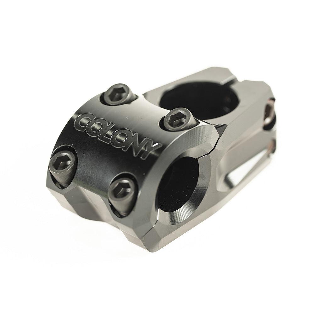 An image of a Colony Variant 35mm BMX Stem, a low-rise alternative among top load stems.