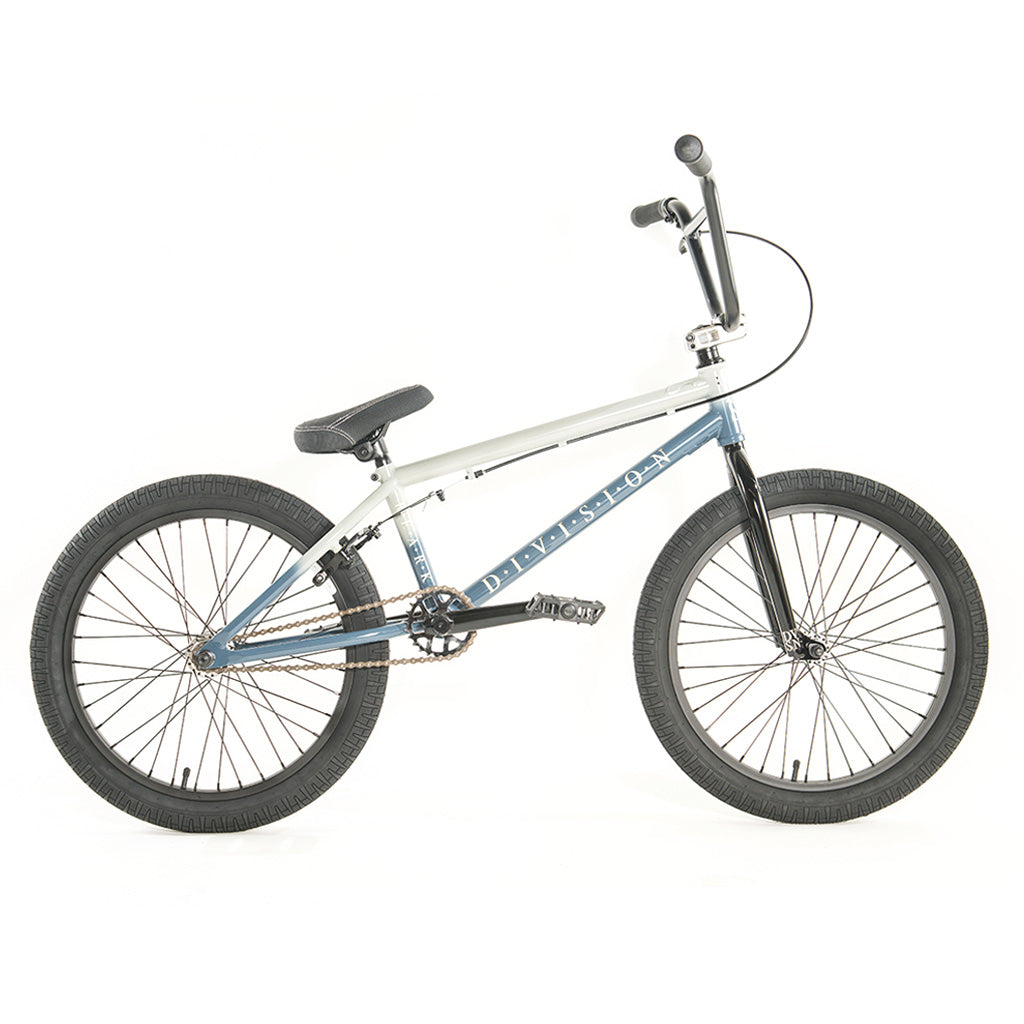 A Division Reark 20 Inch Bike is shown against a white background with 3-piece cranks.