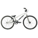 A white Meybo 2024 Clipper Mini Bike with a hydraulic disc brake on a white background.
