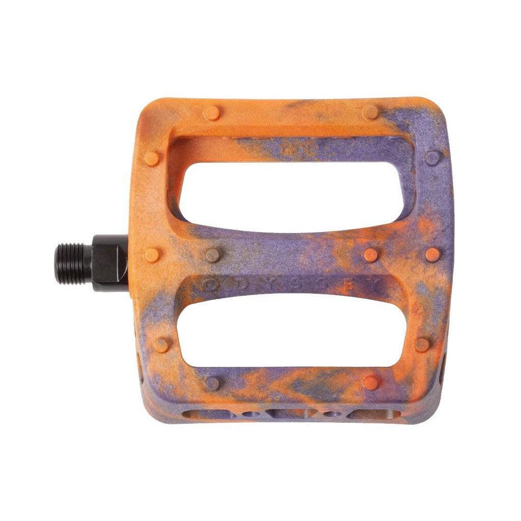 Odyssey Twisted PC Pro Pedals / Purple/Orange Swirl