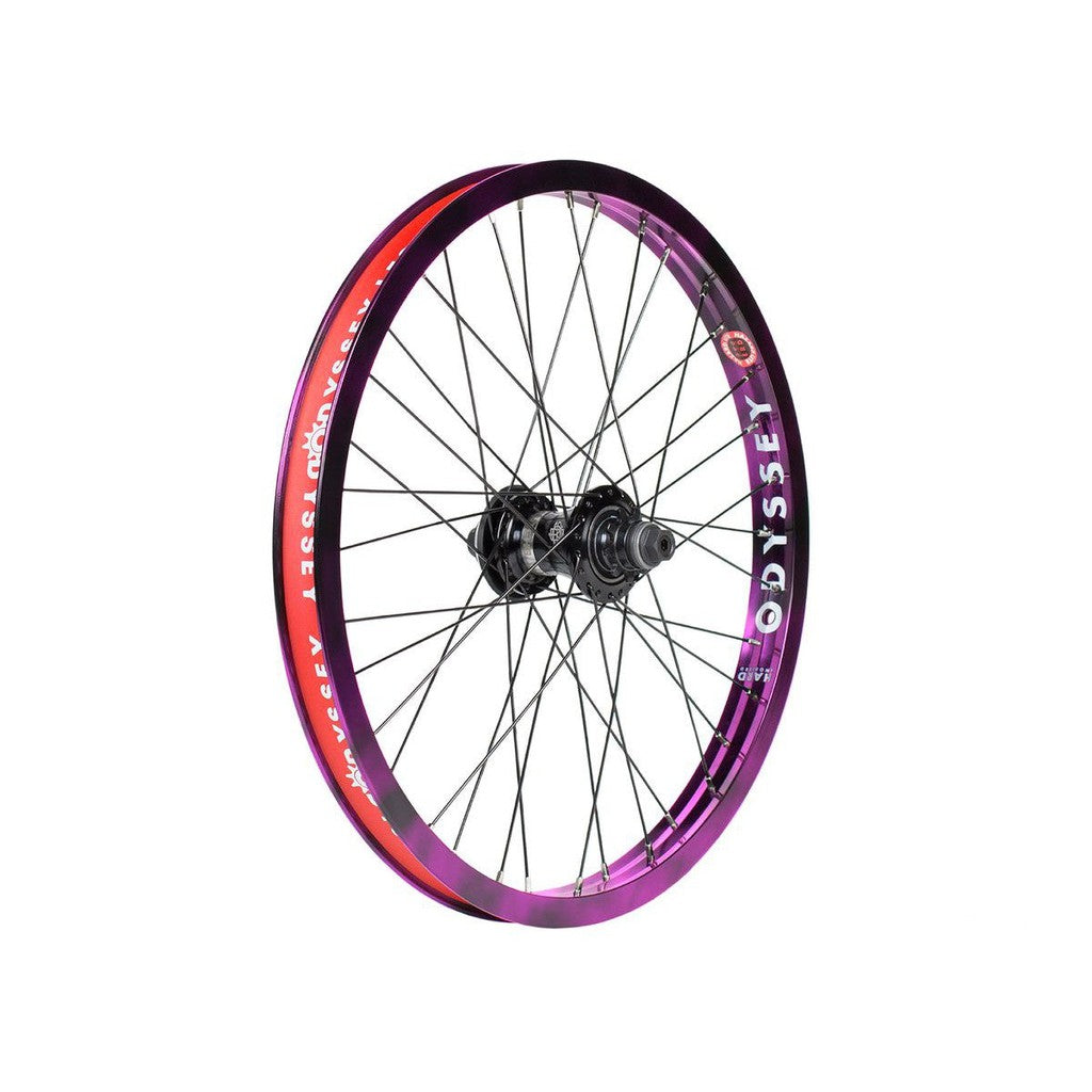 Odyssey Clutch V2 X Hazard Lite Wheel / Black/Purple Rain / 9T / LHD