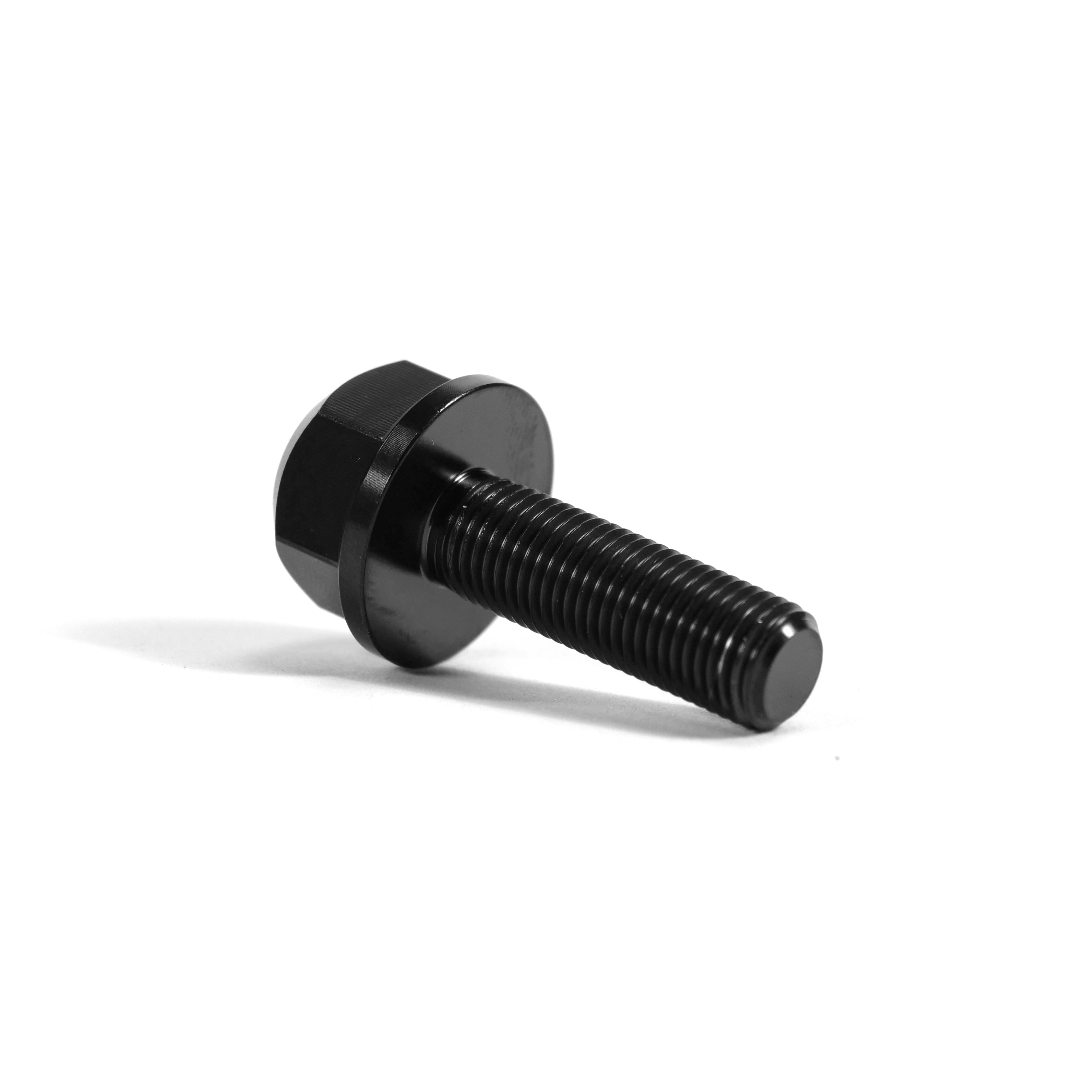 An ION BMX Titanium GR5 Hex Axle Bolt, partially threaded and CNC machined, is displayed on a white background.