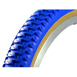 Panaracer NTKK Snakebelly Folding Tyre (Each) / 20x1.75 / Blue Skinwall