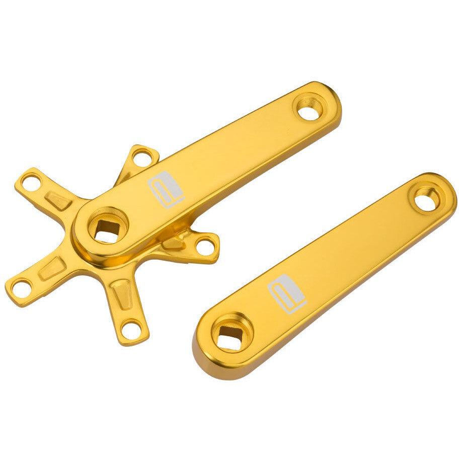 Promax SQ-1 Square Taper Crank Set / Gold 135mm