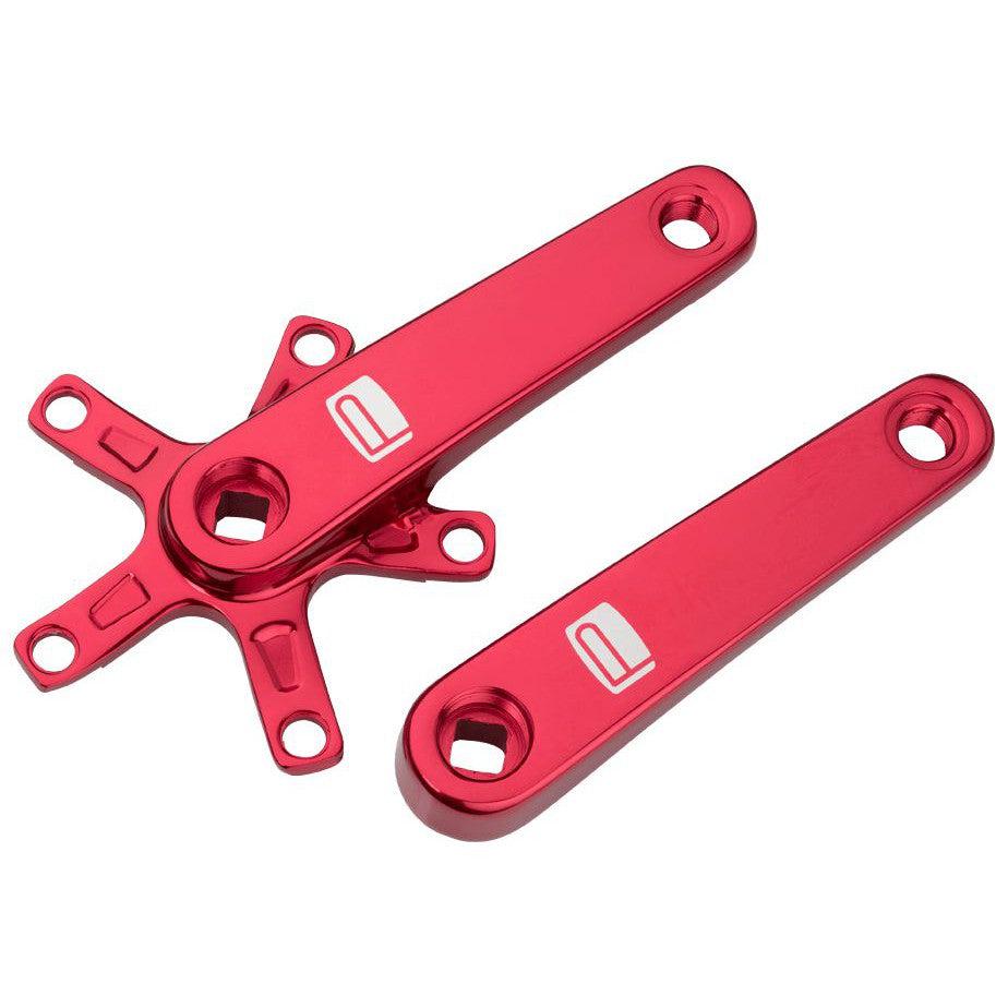 Promax SQ-1 Square Taper Crank Set / Red / 170mm