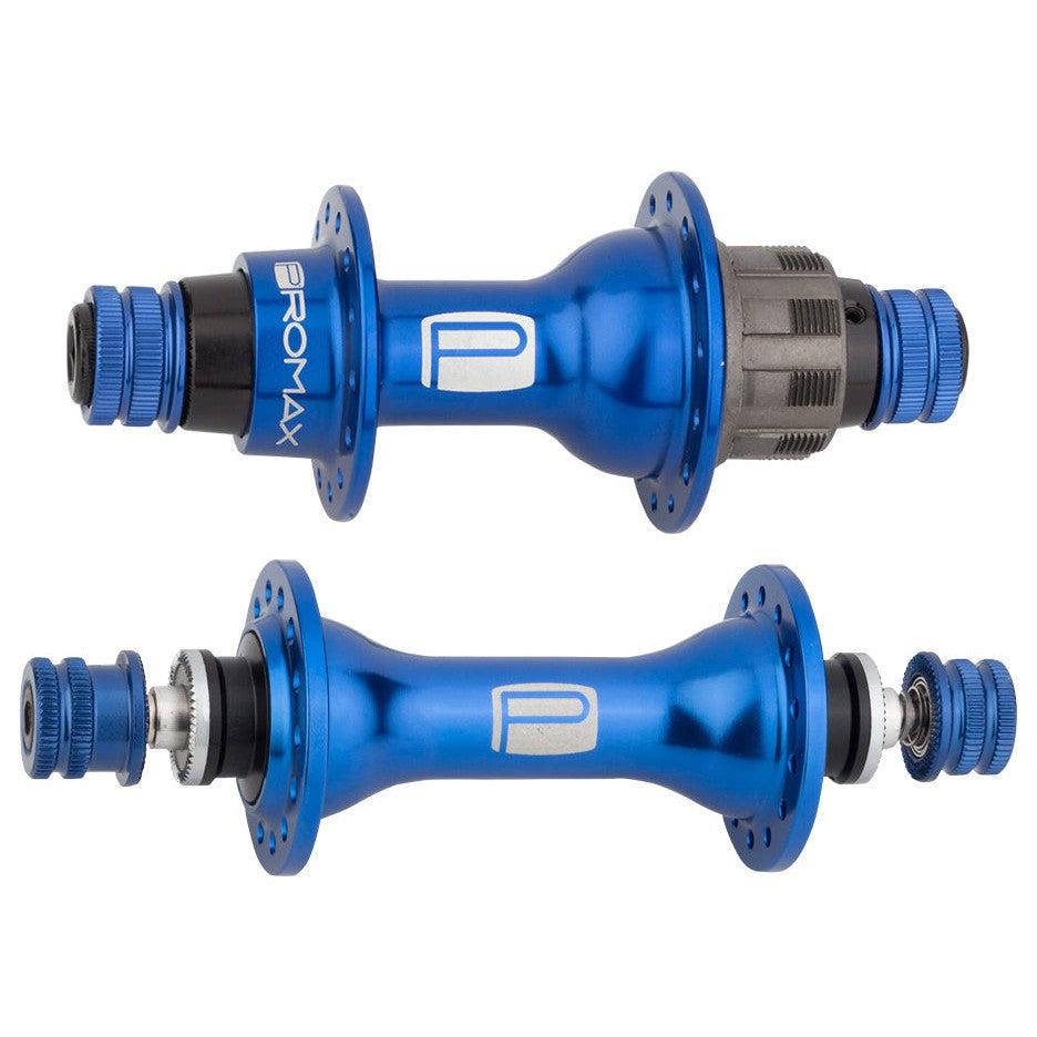 Promax HB-M1 Mini Hubset (28 Hole) / Blue