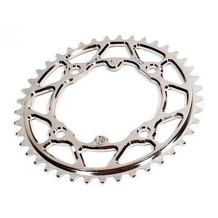 Profile Elite 4 Bolt Chainring / 43T / Nickel Plated