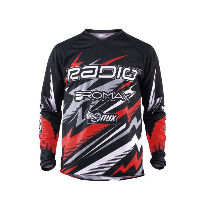 Radio Lightning  Race Jersey / Red / X-Large