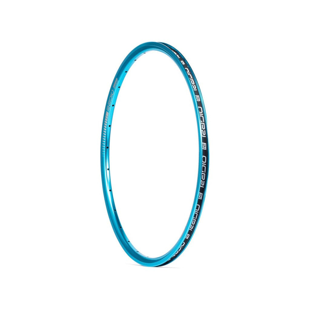 Radio Clipper Junior Rim / Cyan / 20 X 1-1/8 - 1-3/8 / 28 Hole