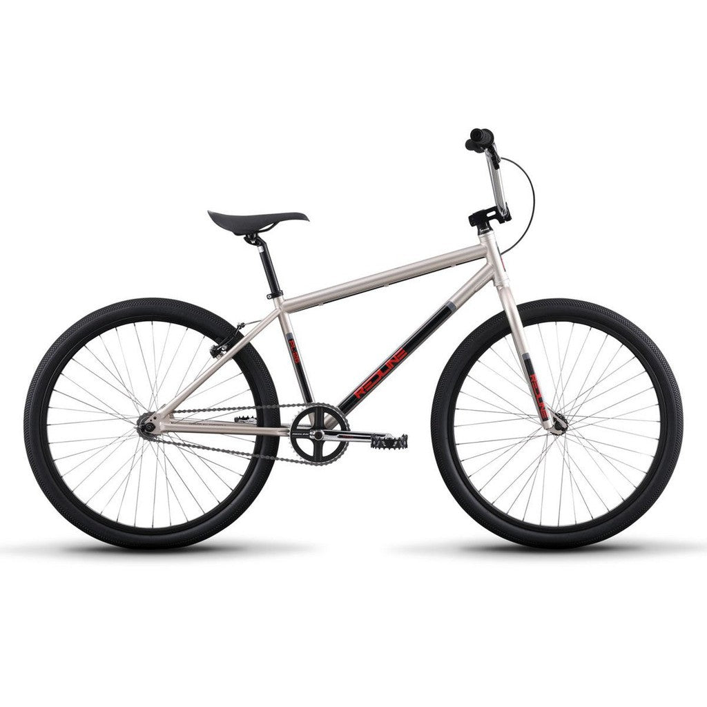 Redline PL 26 Inch Bike (2023) / Silver / 22.2TT