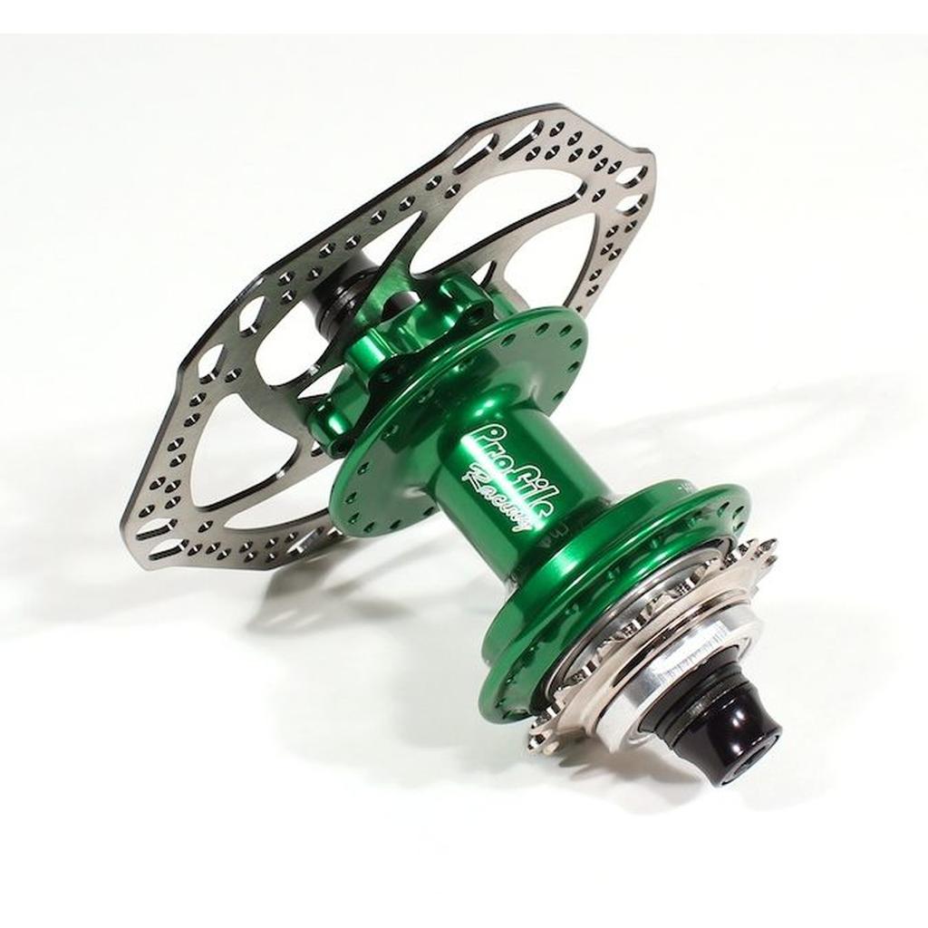 Profile Elite Rear Hub Disc / Green