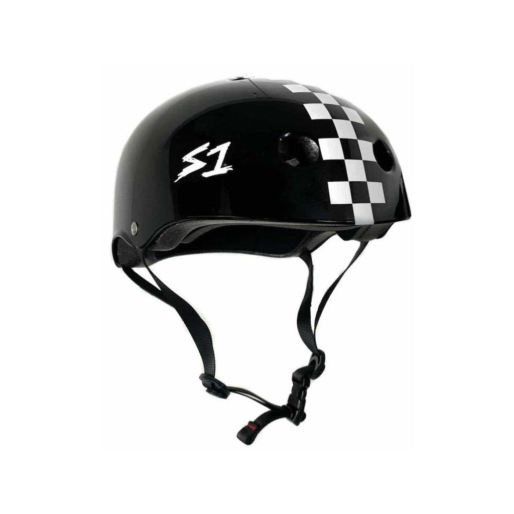S-One Lifer Helmet / Matte Black/White Checkers / XL