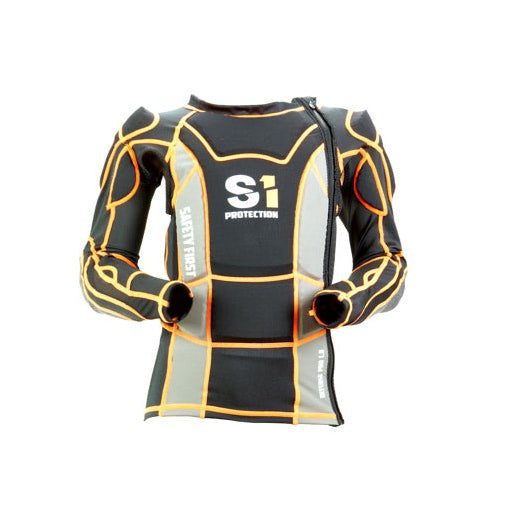 S1 Youth Race Safety Jacket V2 (2020) / Black / XS