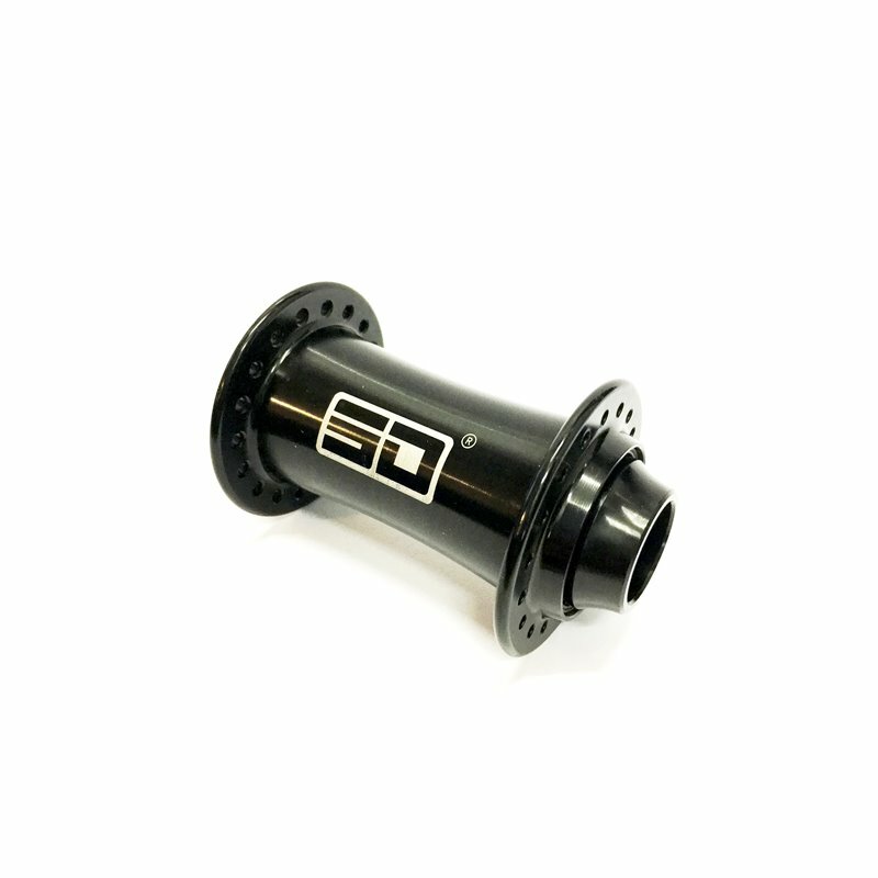 SD Ace Pro Thru-Bolt Hub Front / Black / 36H/20mm