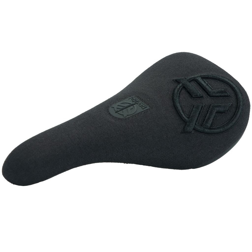 Federal Slim Pivotal Logo Seat / Black With Raised Black Stitching