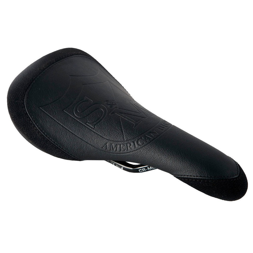 S&M Shield Leather Railed Seat / Black