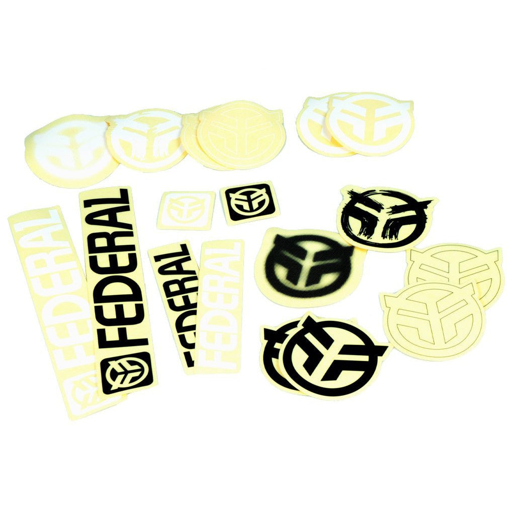 Federal 18pc Sticker Pack / Multicolour