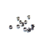 Sinz Chainring Bolts / Chromoly / Silver / Short