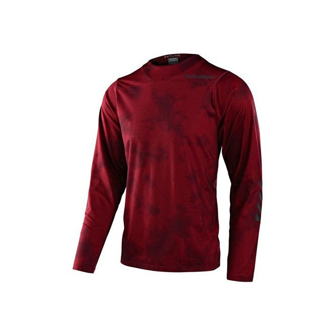 TLD 23 Skyline Chill LS Jersey / Tie Dye Wine / XXL