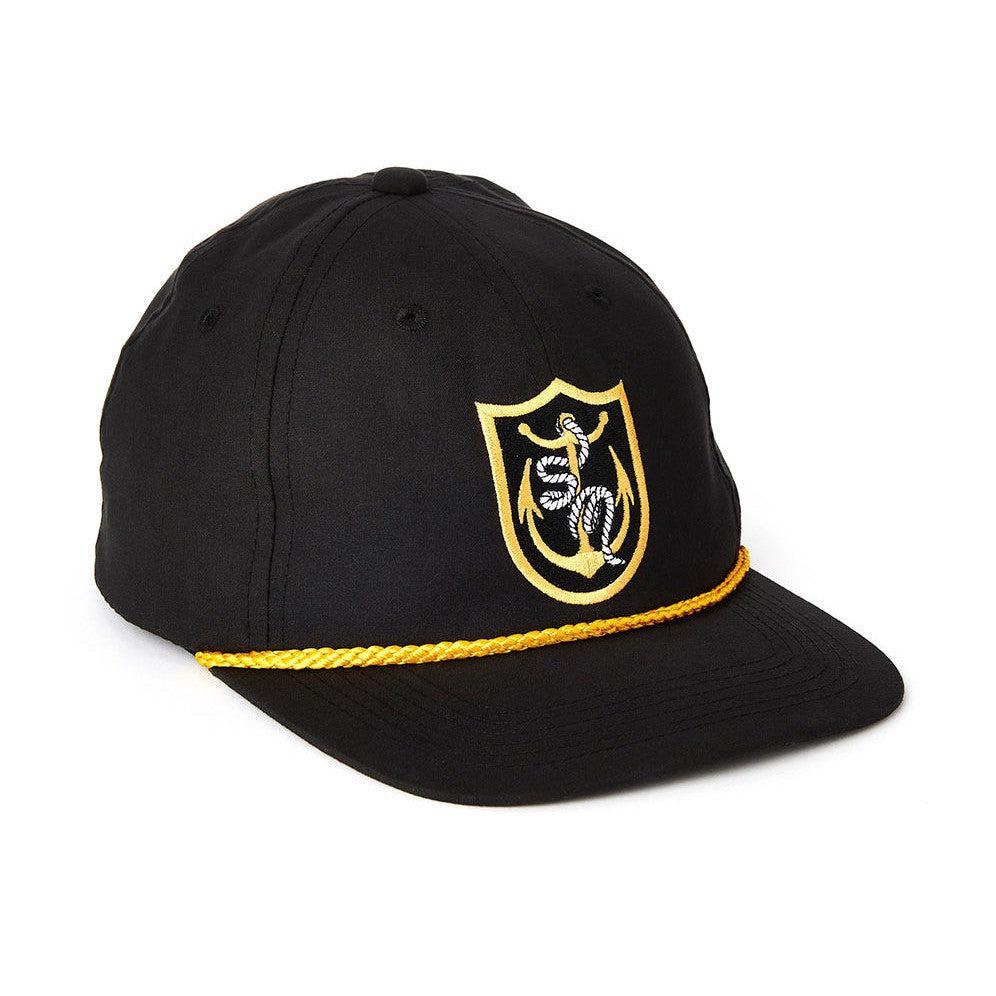 S&M Anchor Shield Snap Back Cap / Black