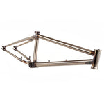 The S&M Credence C.C.R Frame is shown on a white background, highlighting its welded joints and component mounts—perfect for handling BMX jumps and trails.