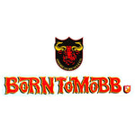 S&M Born To Mobb Sticker Pack / Black/White /  38cm X 8cm