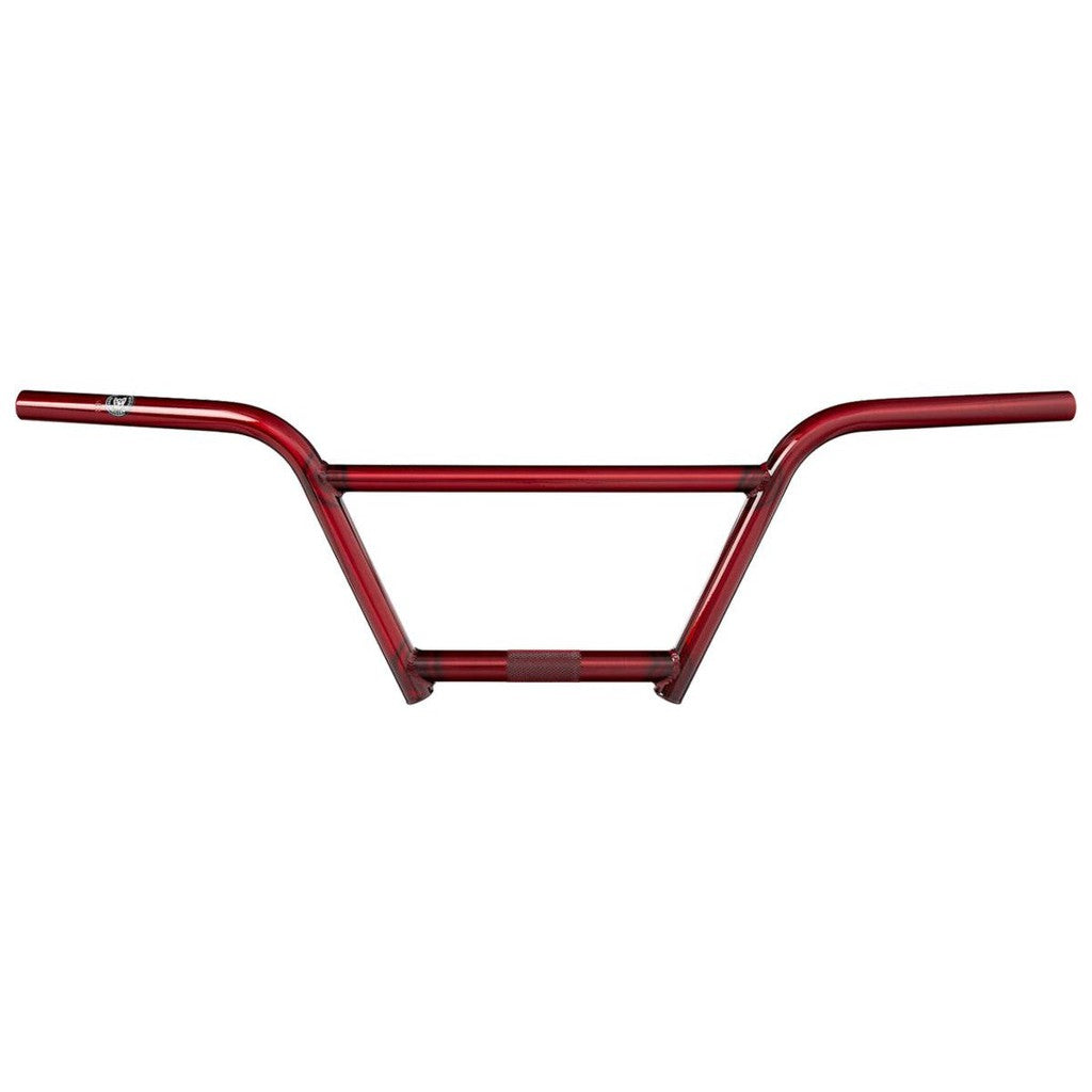 S&M HANDLEBAR-CRUISER-7.0 INCH-4 PCE-TRANS RED