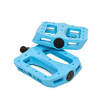 S&M Hoder BTM Pedals / Cyan Blue / 9/16