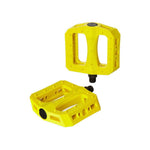 S&M Hoder BTM Pedals / Yellow / 9/16