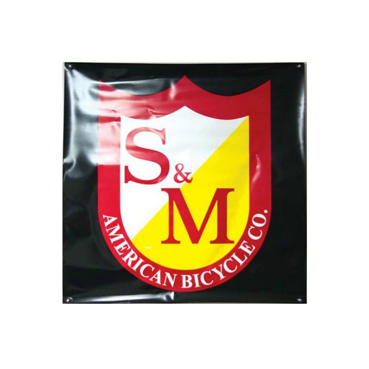 S&M Shield Banner / Black