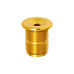 S&M M24 Fork Preload Bolt / Gold