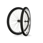 S&M Covid Wheelset (29 Inch) / Silver Rim/Black Hub / 29