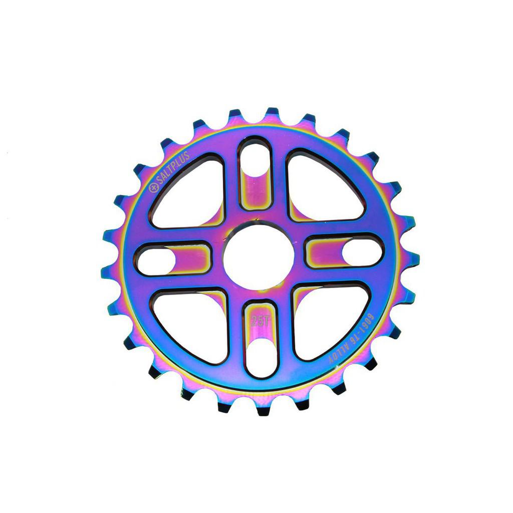 Oil clearance slick sprocket
