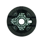 Federal Logo Solid Sprocket With Impact Guard / Black / 25T