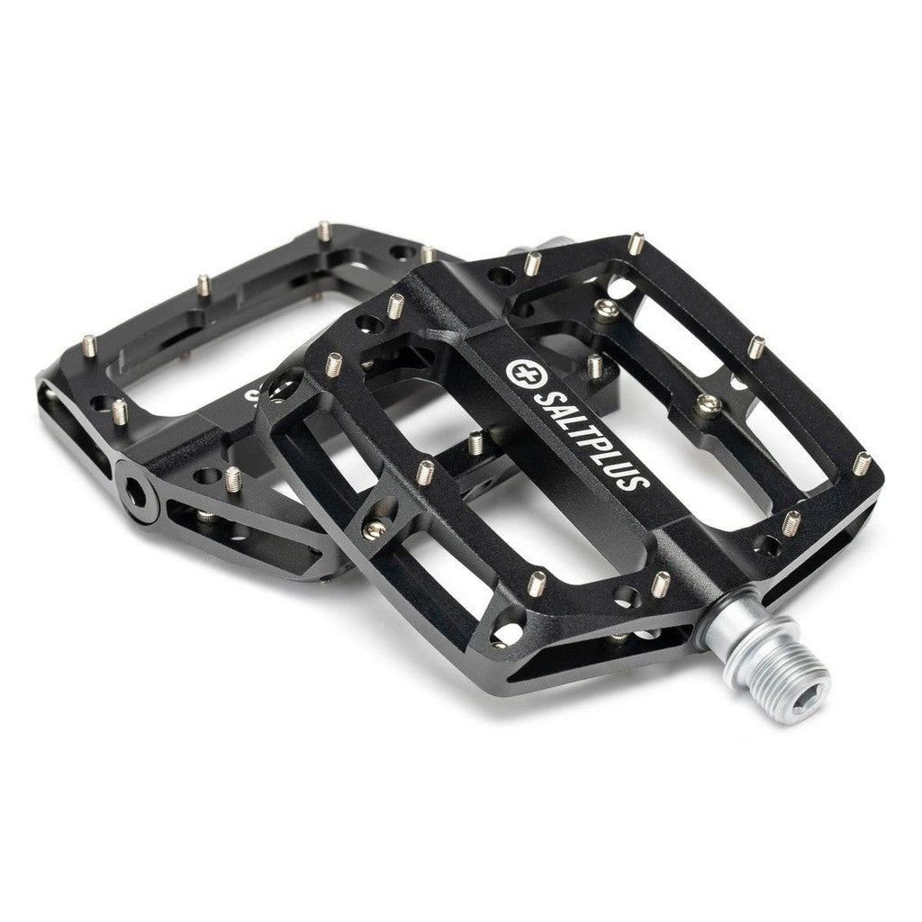 Salt Plus HQ Alloy Pedals / Black / 9/16