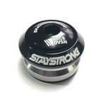 Stay Strong Integrated Step-Down Headset / Black / 1-1/8in to 1in