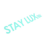 LUXBMX Stay Lux Vinyl Sticker / Blue