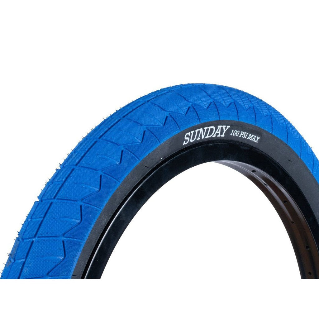 Sunday Current V2 Tyre (Each) / Blue/Black  / 2.4