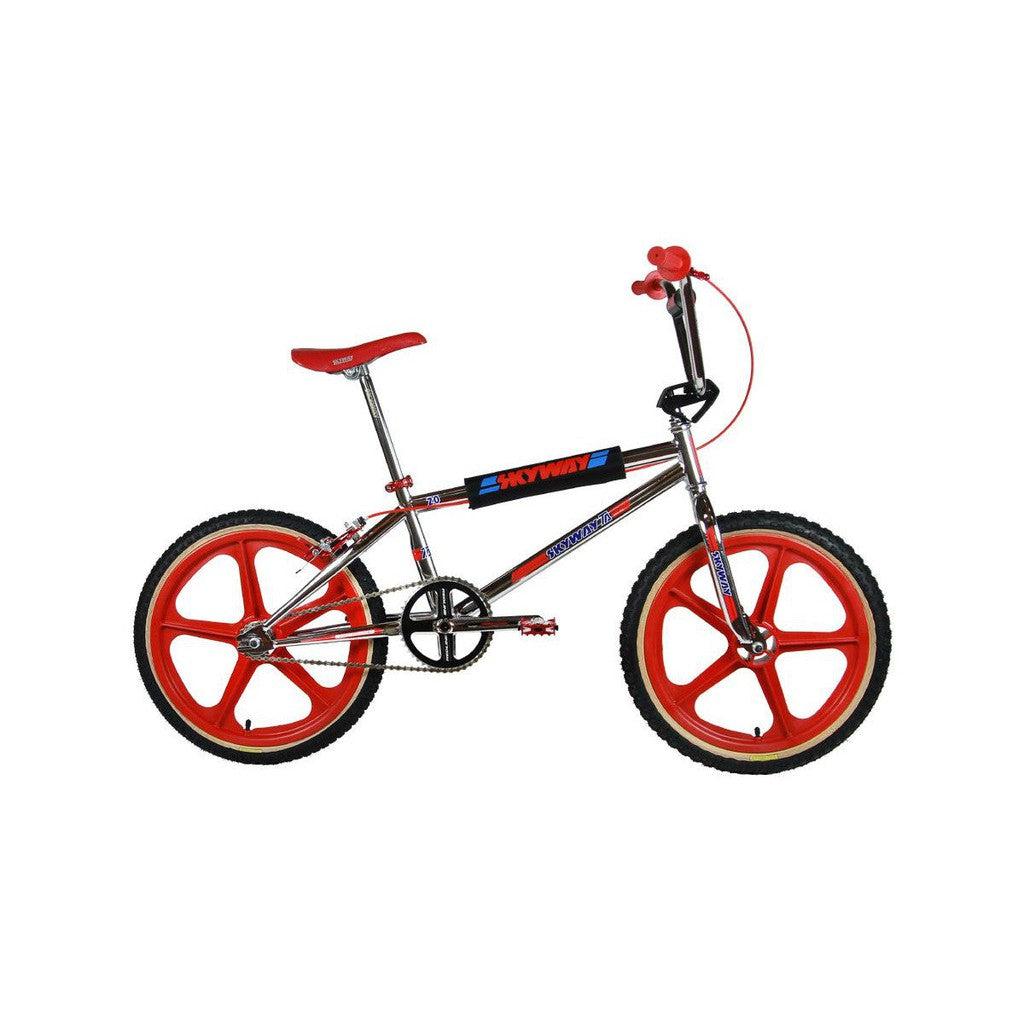 Skyway TA Replica 20"" Bike (2022) / Chrome/Red / 21.5TT
